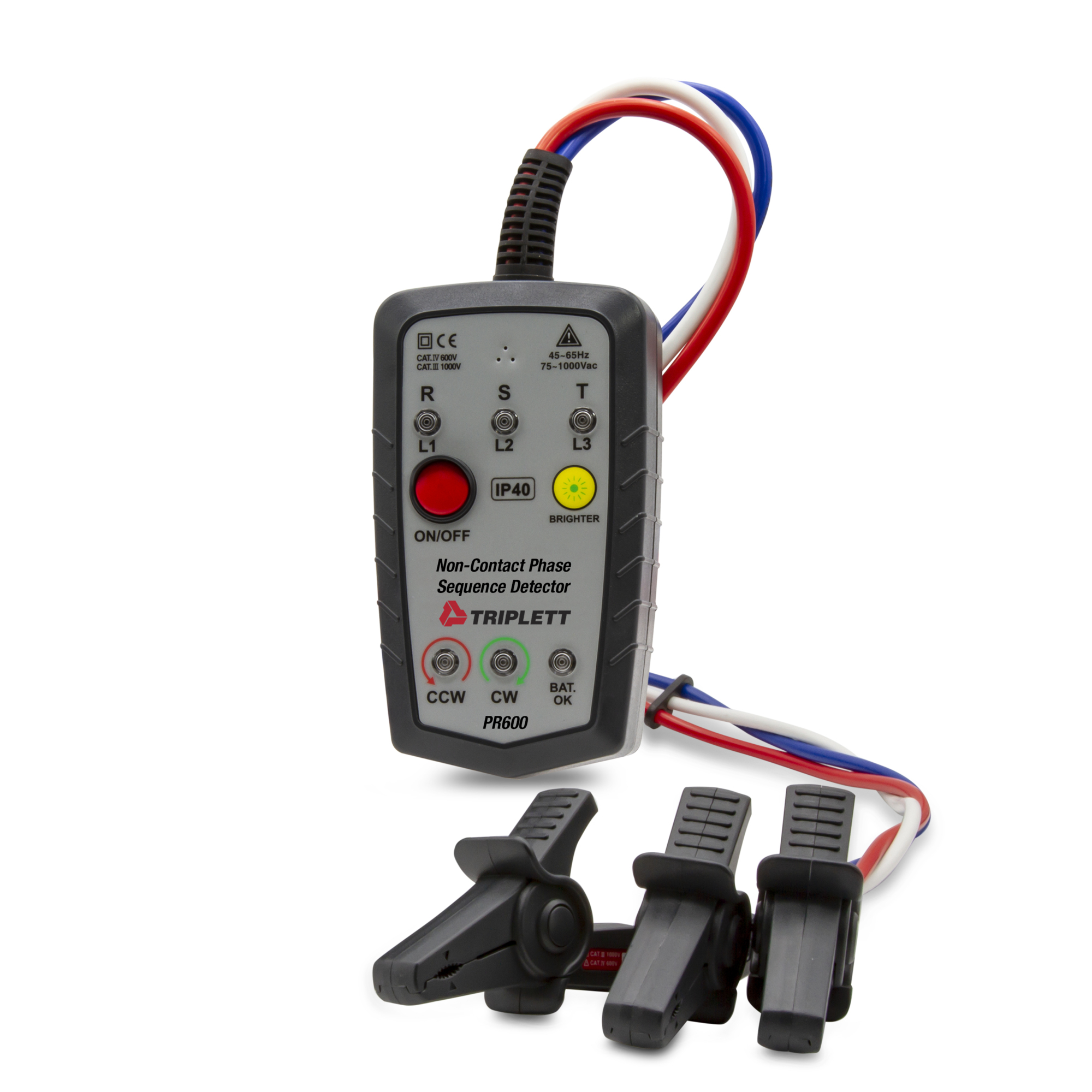 Triplett, Non-Contact Phase Rotation Detector, Model# PR600